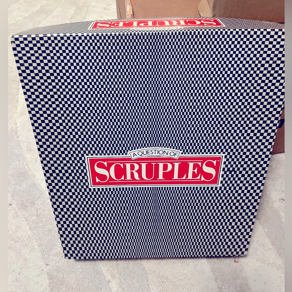 A Question of SCRUPLES card game